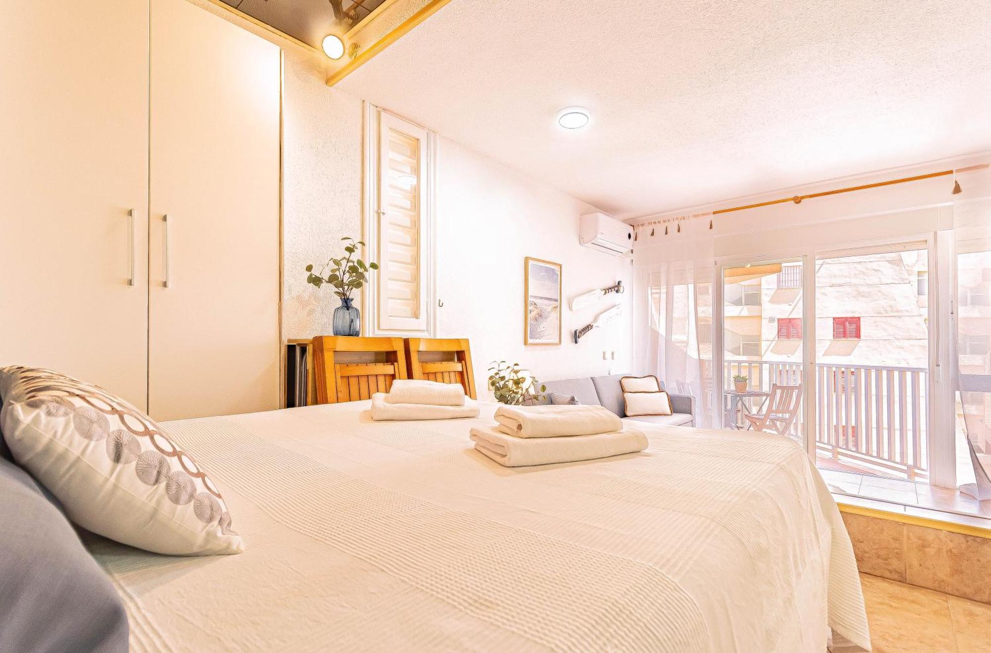 La Pecera - La Manga Del Mar Menor - Edificio Monaco - Kilometro 7 - Cama Plegable Y Sofa-Cama Apartman Kültér fotó