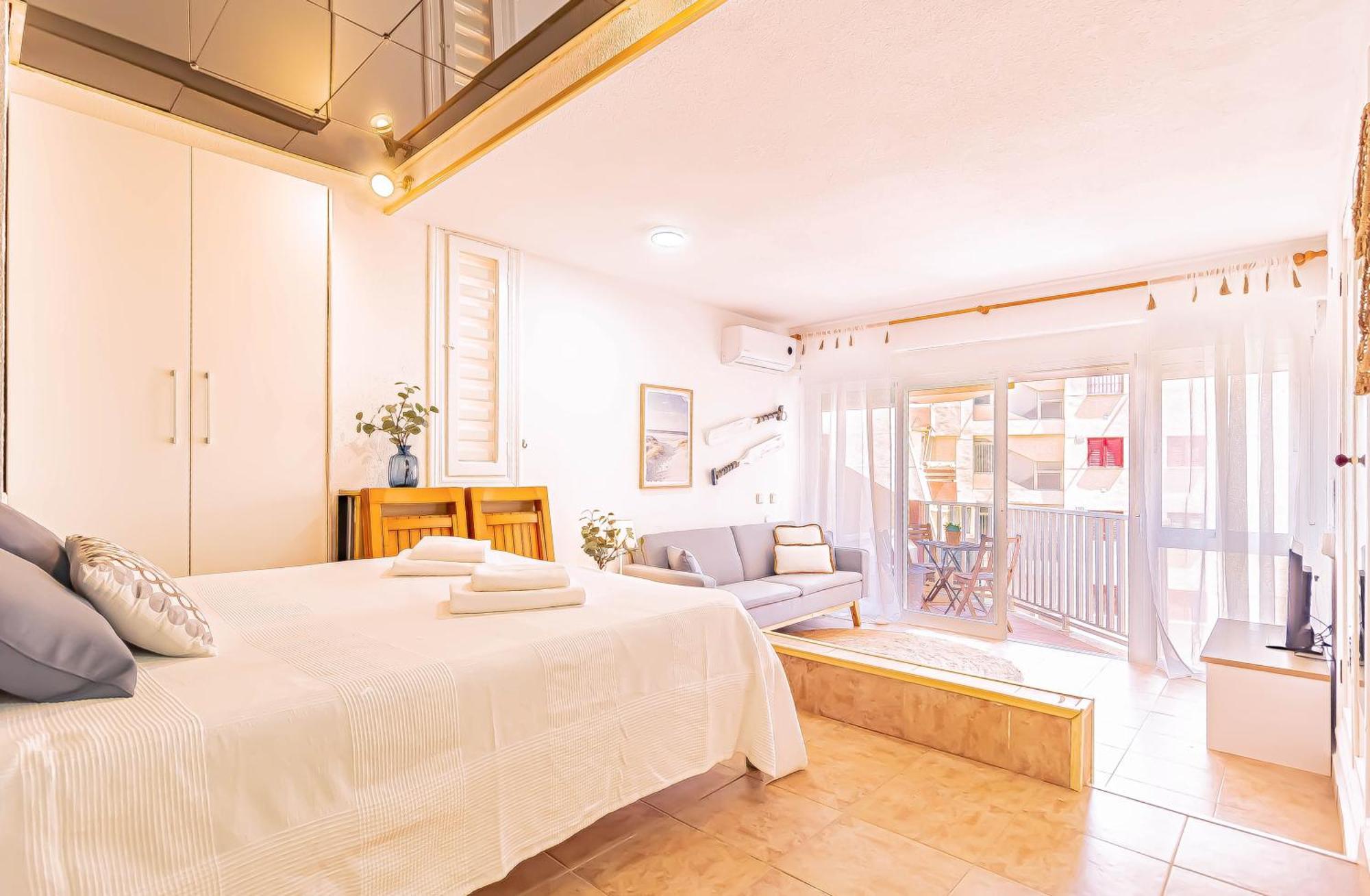 La Pecera - La Manga Del Mar Menor - Edificio Monaco - Kilometro 7 - Cama Plegable Y Sofa-Cama Apartman Kültér fotó