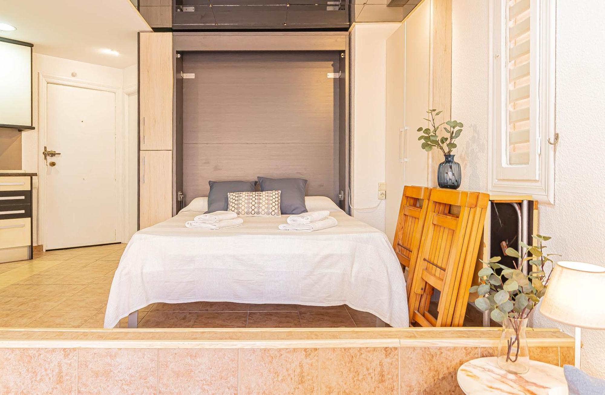 La Pecera - La Manga Del Mar Menor - Edificio Monaco - Kilometro 7 - Cama Plegable Y Sofa-Cama Apartman Kültér fotó