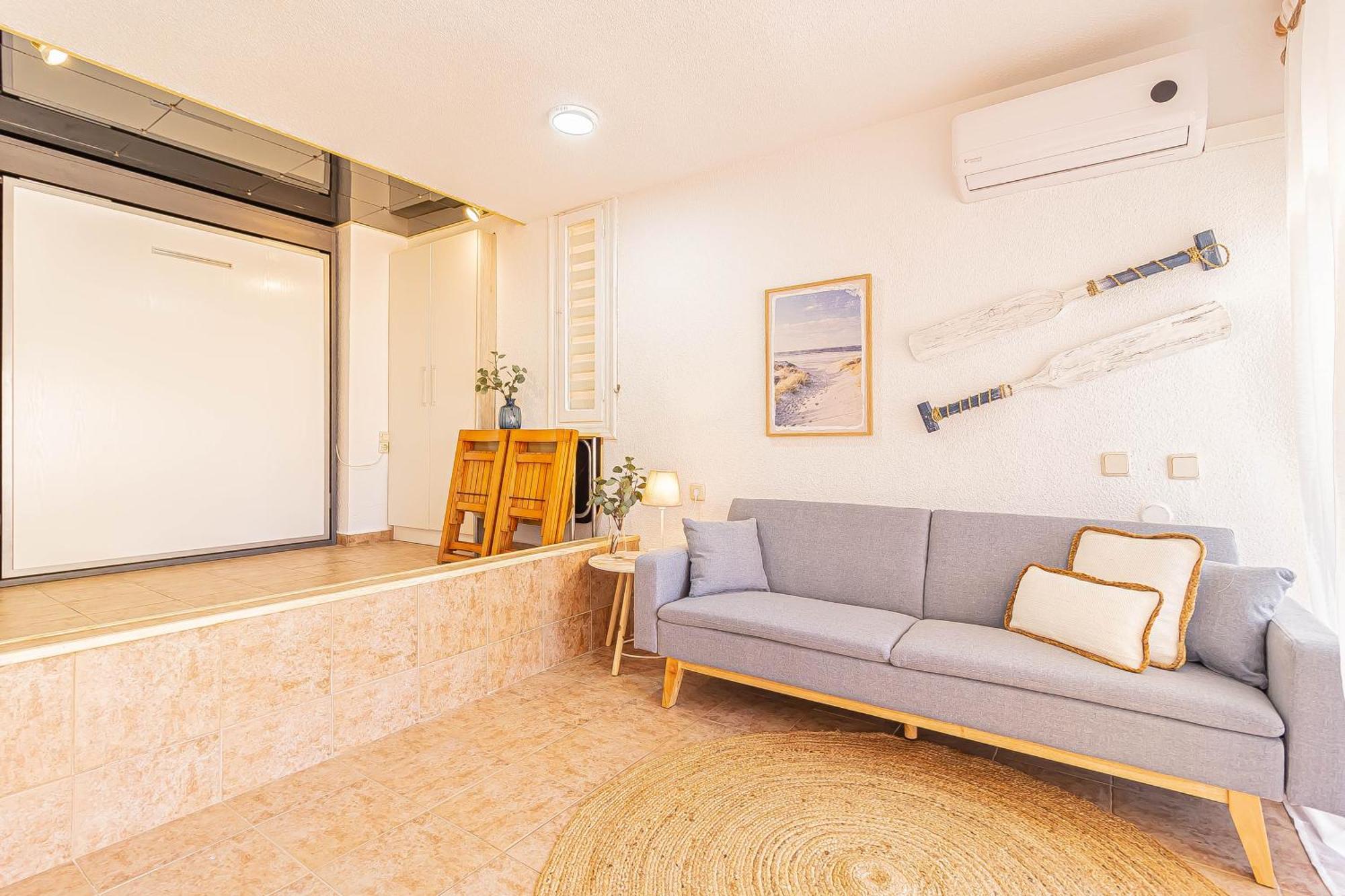 La Pecera - La Manga Del Mar Menor - Edificio Monaco - Kilometro 7 - Cama Plegable Y Sofa-Cama Apartman Kültér fotó