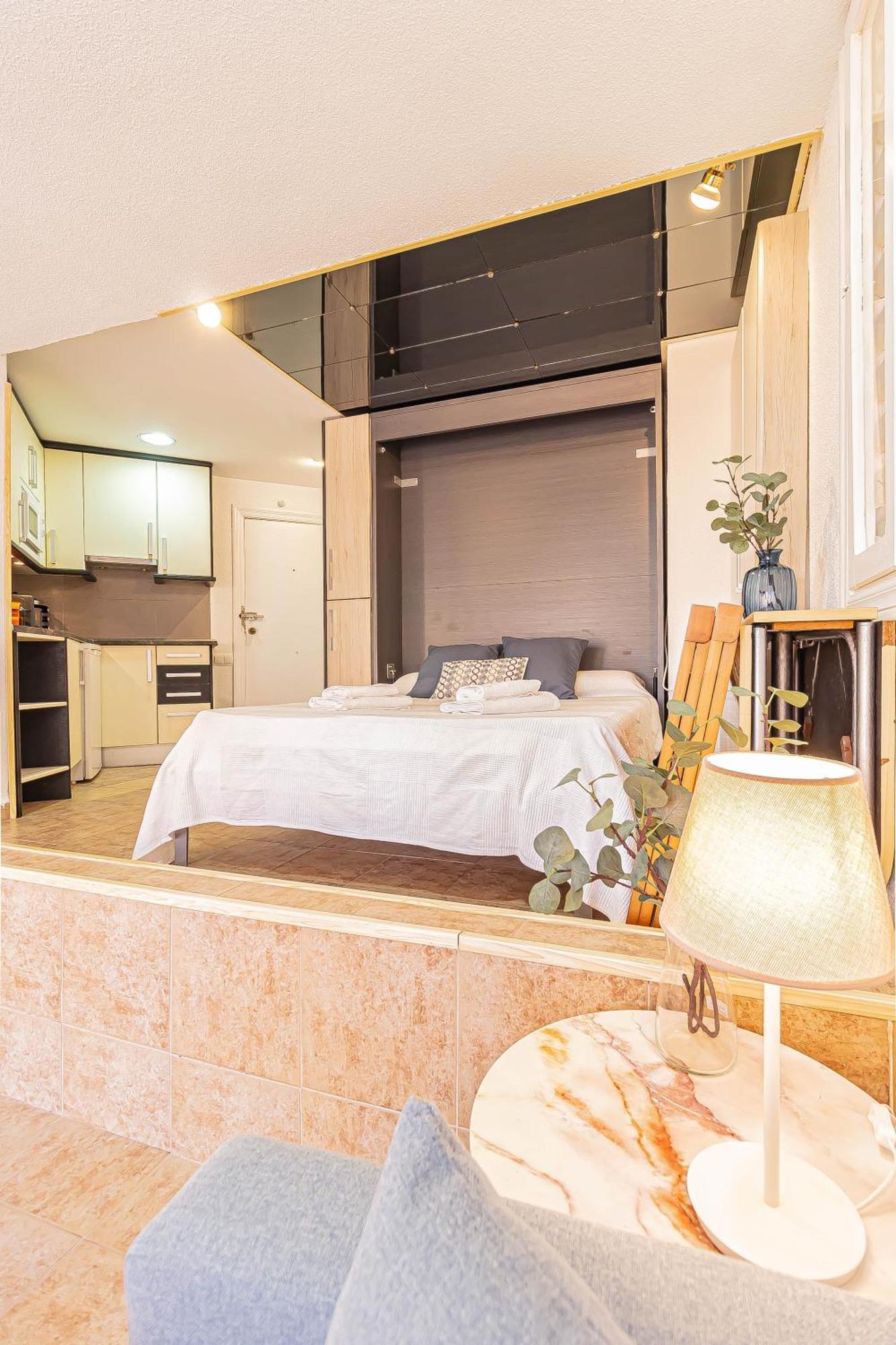 La Pecera - La Manga Del Mar Menor - Edificio Monaco - Kilometro 7 - Cama Plegable Y Sofa-Cama Apartman Kültér fotó