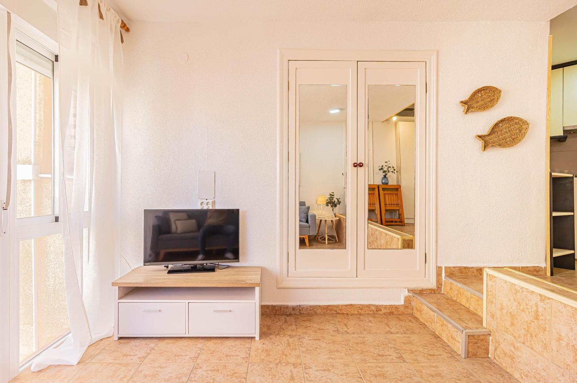 La Pecera - La Manga Del Mar Menor - Edificio Monaco - Kilometro 7 - Cama Plegable Y Sofa-Cama Apartman Kültér fotó