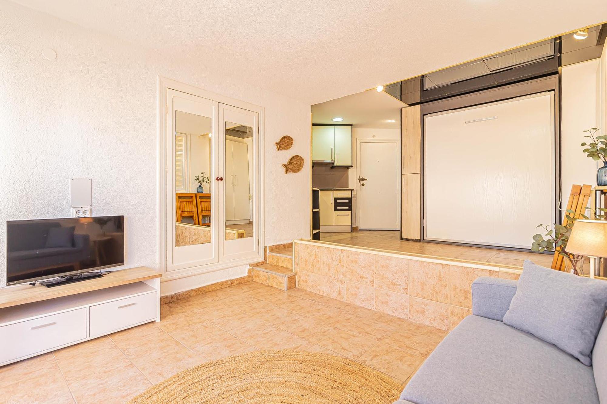 La Pecera - La Manga Del Mar Menor - Edificio Monaco - Kilometro 7 - Cama Plegable Y Sofa-Cama Apartman Kültér fotó